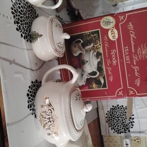 Spode Christmas Tree Tea Set